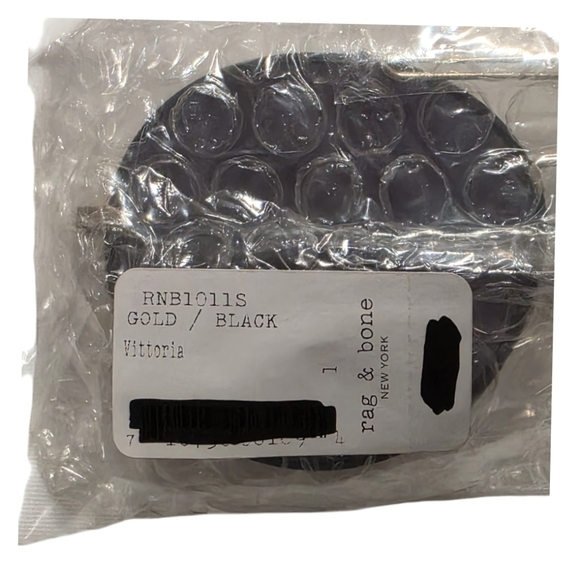 Rag & Bone Vittoria Gold / Black Sunglasses RNB1011S - Picture 6 of 7